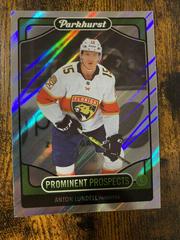 Anton Lundell Hockey Cards 2021 Parkhurst Prominent Prospects Prices