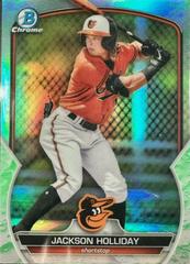Jackson Holliday [Lunar Glow] Baseball Cards 2023 Bowman Chrome Prospects Prices