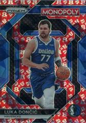 Luka Doncic [Free Parking] #PS3 Basketball Cards 2023 Panini Prizm Monopoly All-Star Prices