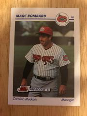 Marc Bombard #124 Baseball Cards 1991 Impel Line Drive Pre Rookie AA Prices