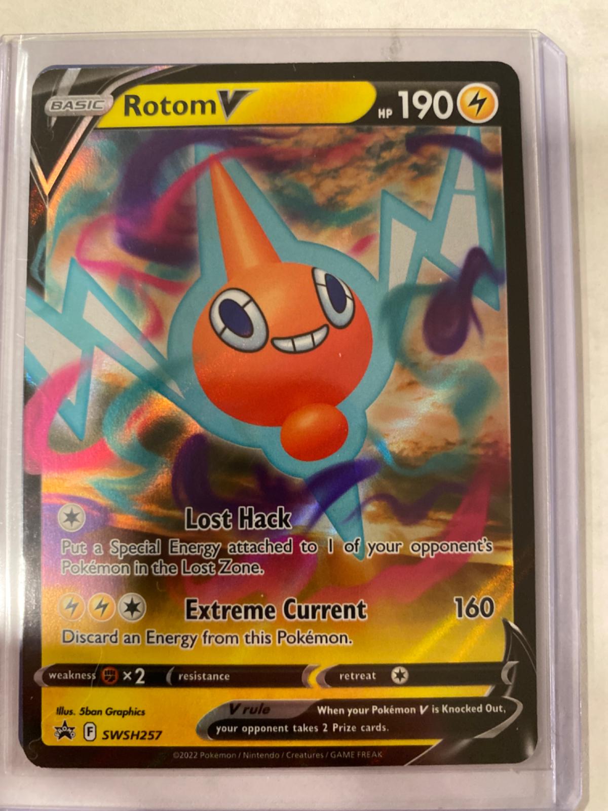 Rotom V #SWSH257 Pokemon Promo