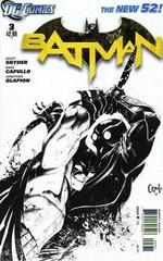 Batman [Sketch Cover] #3 (2012) Comic Books Batman Prices