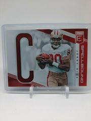Jerry Rice [Red] Football Cards 2019 Donruss Elite Spellbound Prices