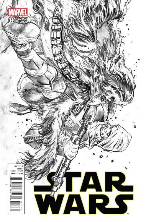 Star Wars [Immonen Sketch] #11 (2015) Comic Books Star Wars