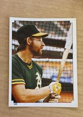 Carney Lansford #328 Baseball Cards 1984 Topps Stickers Prices