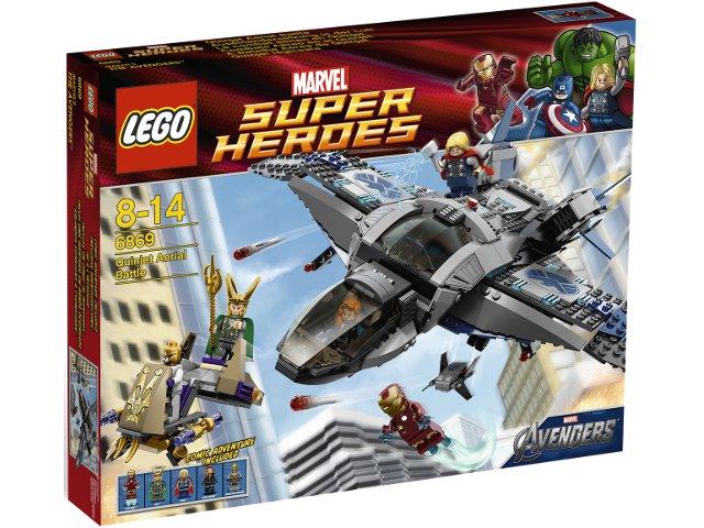 Quinjet Aerial Battle #6869 LEGO Super Heroes