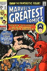 Marvel's Greatest Comics #25 (1970) Comic Books Marvel's Greatest Comics Prices