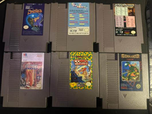 NES Game Lot photo