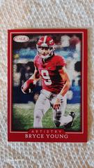 Bryce Young [Red] #ART-BY Football Cards 2022 Sage Artistry Prices