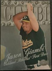 Jason Giambi #138 Baseball Cards 1999 Metal Universe Prices