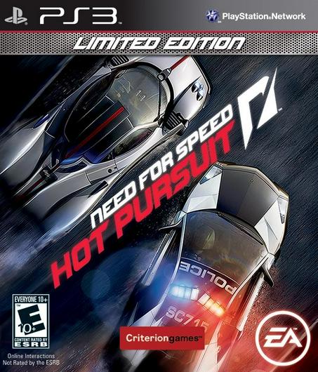 Need For Speed: Hot Pursuit Limited Edition Cover Art