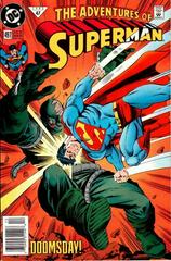 Adventures of Superman [Newsstand] #497 (1992) Comic Books Adventures of Superman Prices