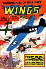 Wings Comics #53 (1945) Comic Books Wings Comics Prices