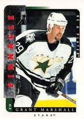 Grant Marshall #146 Hockey Cards 1996 Pinnacle Be a Player Prices