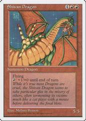 Shivan Dragon Magic 4th Edition Prices
