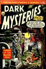 Dark Mysteries #16 (1954) Comic Books Dark Mysteries Prices