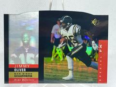 Jimmy Oliver [Die Cut] #18 Football Cards 1995 SP Holoview Prices