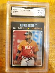 Jo Adell #217 Baseball Cards 2020 Topps Heritage Minor League Prices