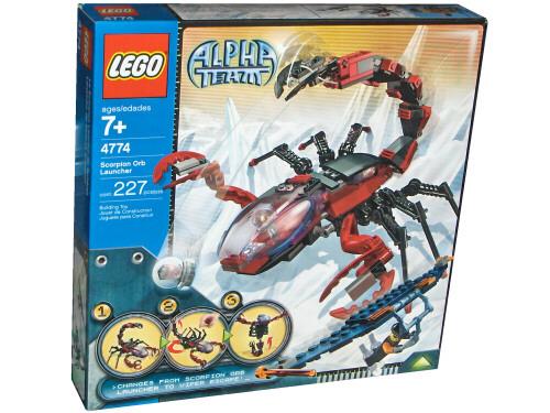 Scorpion Orb Launcher #4774 LEGO Alpha Team