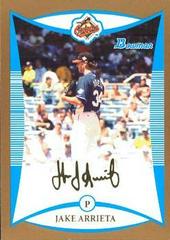 Jake Arrieta [Gold] #BDPP92 Baseball Cards 2008 Bowman Draft Picks & Prospects Prices