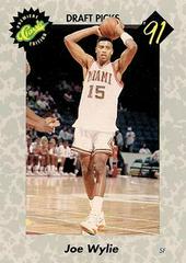 Joe Wylie [Draft Picks Premiere Edition] #28 Basketball Cards 1991 Classic Draft Prices