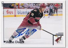 Shane Doan [Autograph] #29 Hockey Cards 2012 Fleer Retro Prices