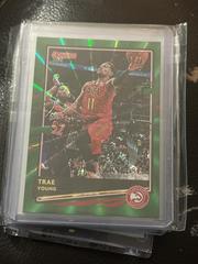 Trae young [green laser] #153 Basketball Cards 2020 Panini Clearly Donruss Prices
