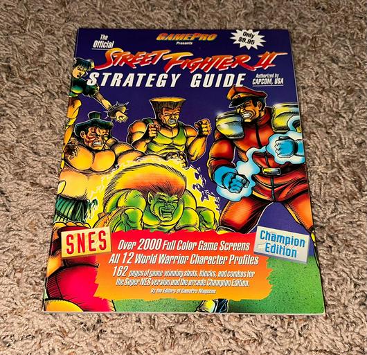 Street Fighter II Strategy Guide [GamePro] photo