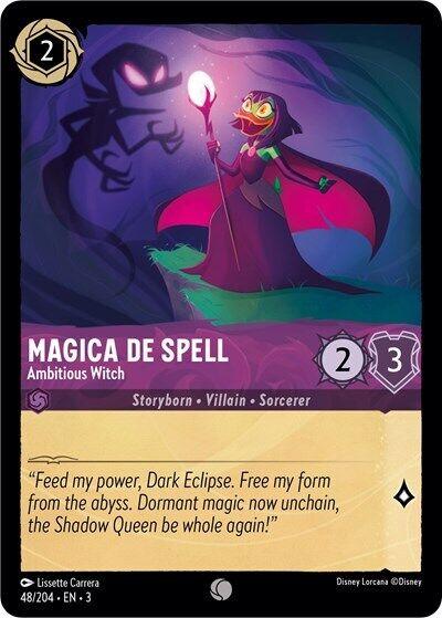 Magica De Spell - Ambitious Witch [Foil] #48 Lorcana Into the Inklands