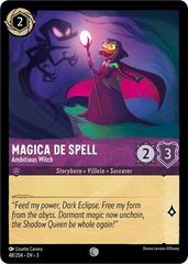 Magica De Spell - Ambitious Witch [Foil] #48 Lorcana Into the Inklands Prices