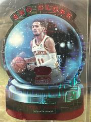 Trae Young [Asia Red] Basketball Cards 2021 Panini Crown Royale Sno Globe Prices