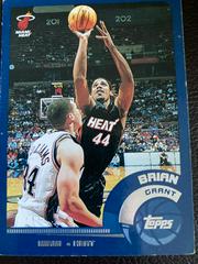 Brian Grant #114 Basketball Cards 2002 Topps Prices