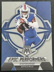 Stefon Diggs #EP-SD Football Cards 2023 Panini Mosaic Epic Performers Prices