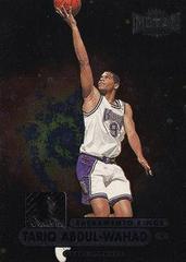 Tariq Abdul-Wahad #3 Basketball Cards 1997 Metal Universe Championship Prices
