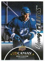Ross Colton [Black] Hockey Cards 2021 Upper Deck UD Canvas Prices