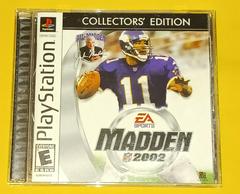 Front Cover Of Case | Madden 2002 [Collector's Edition] Playstation