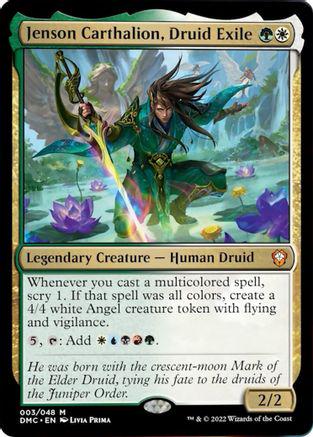 Jenson Carthalion, Druid Exile #3 Magic Dominaria United Commander