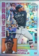 Ronald Acuna Jr Baseball Cards 2019 Topps Chrome 1984 Baseball Prices