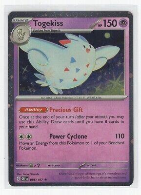 Togekiss [Cosmos Holo] #85 Pokemon Obsidian Flames