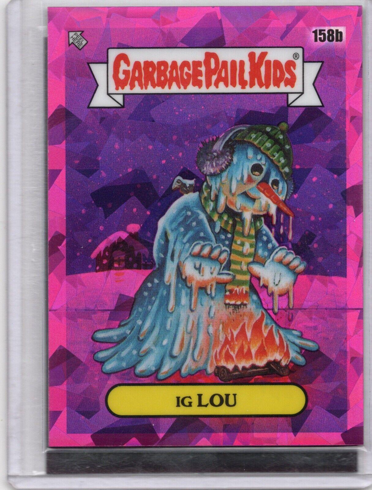 IG LOU [Pink] #158b Prices | Garbage Pail Kids 2021 Sapphire | Garbage ...