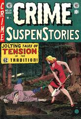 Crime SuspenStories #21 (1954) Comic Books Crime SuspenStories Prices