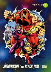 Juggernaut and Black Tom #100 Marvel 1992 Universe Prices