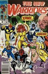 The New Warriors [Newsstand] #19 (1992) Comic Books New Warriors Prices
