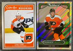 Cam York Hockey Cards 2021 Parkhurst Prominent Prospects Prices