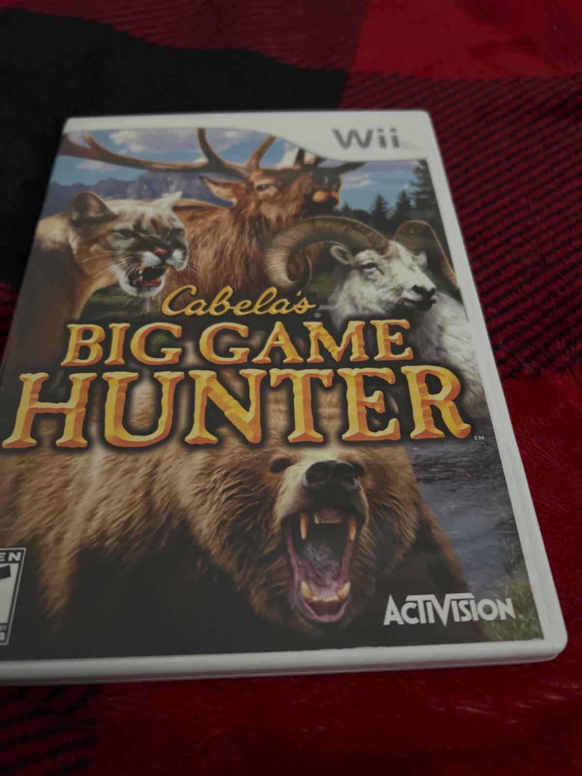 Cabela's Big Game Hunter 2008 Item, Box, and Manual Wii