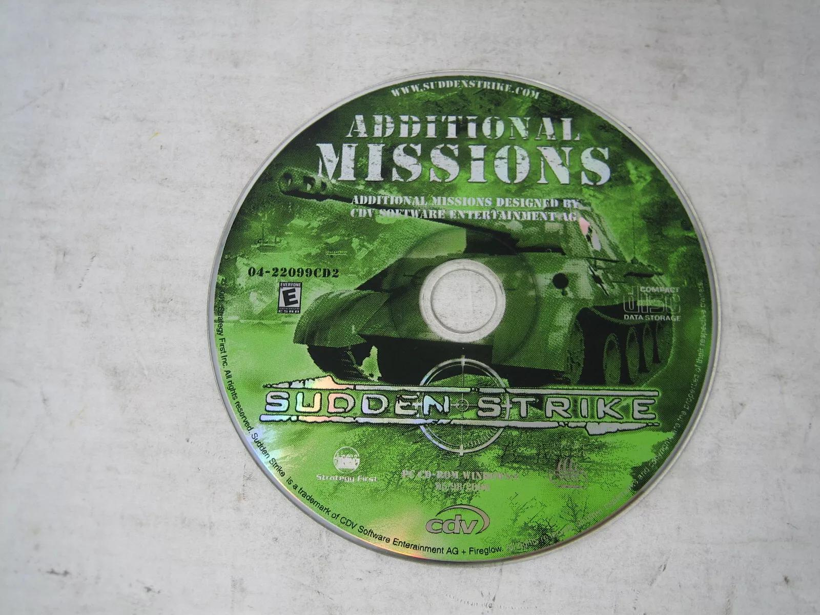 Sudden Strike: Additional Missions PC Games