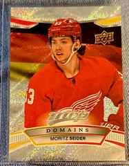 Moritz Seider [Gold] Hockey Cards 2022 Upper Deck MVP Domains Prices