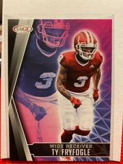 Ty Fryfogle #102 Football Cards 2022 Sage Hit Prices