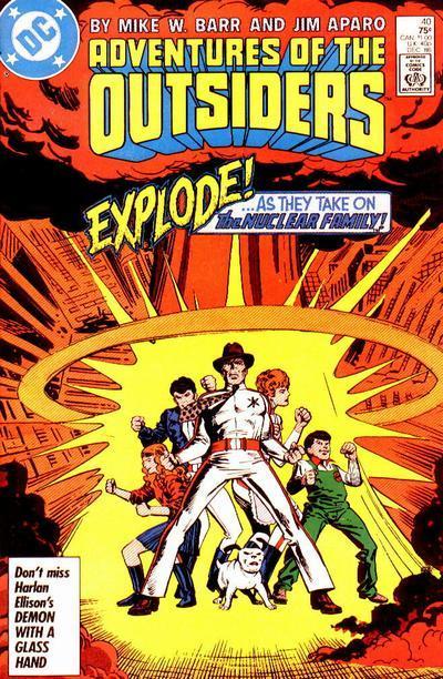 Adventures of the Outsiders #40 (1986) Comic Books Adventures of the Outsiders