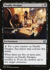 Deadly Designs [Foil] Magic Conspiracy Take the Crown Prices